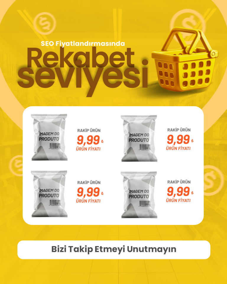 SEO Fiyatlandırmasında rekabet seviyesi