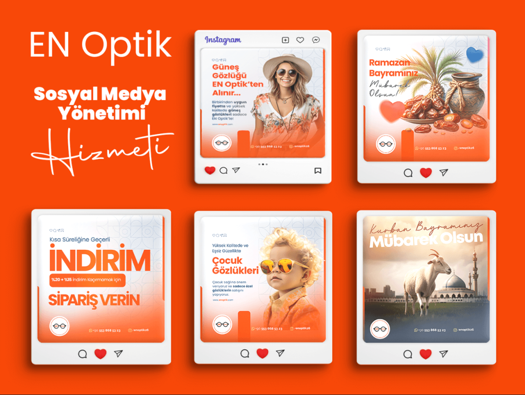 en optiksosyal medya yönetimi hizmeti referansı 1